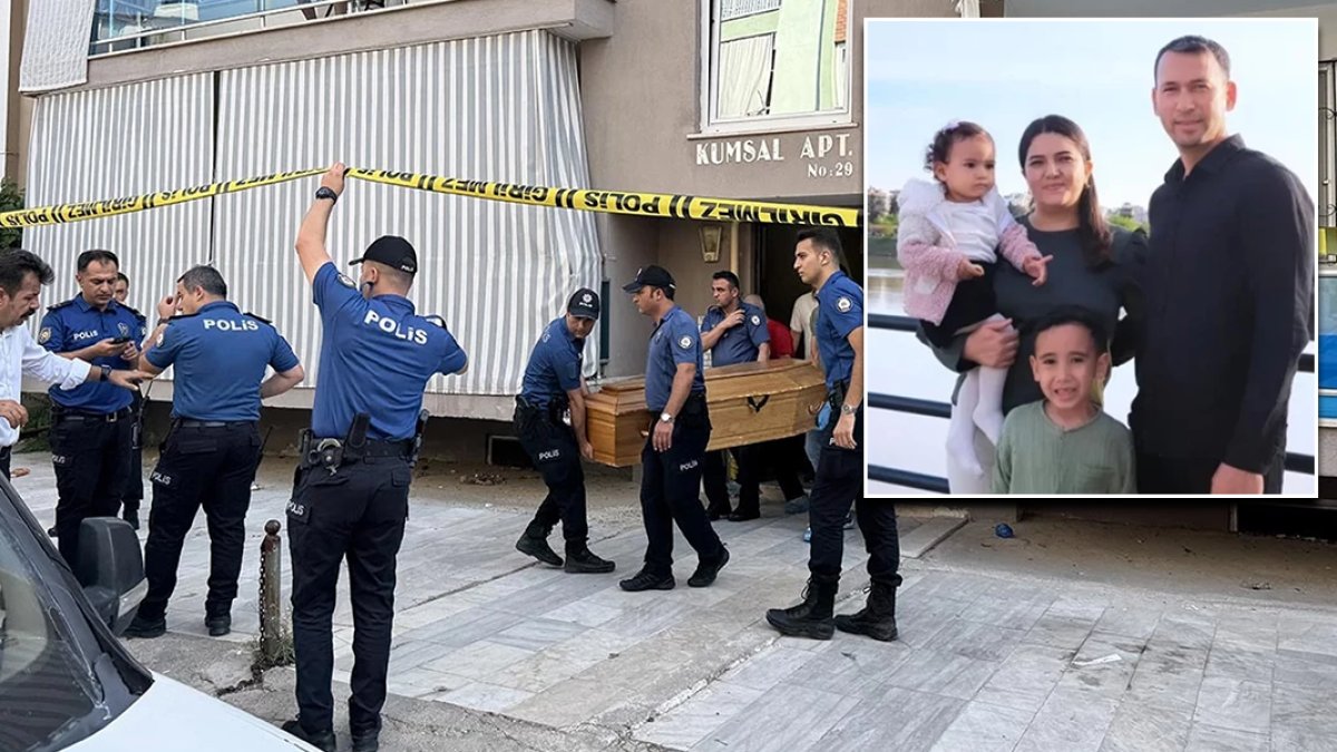 Denizli’de kan donduran olay: Eşi ve iki çocuğunu katledip intihar etti