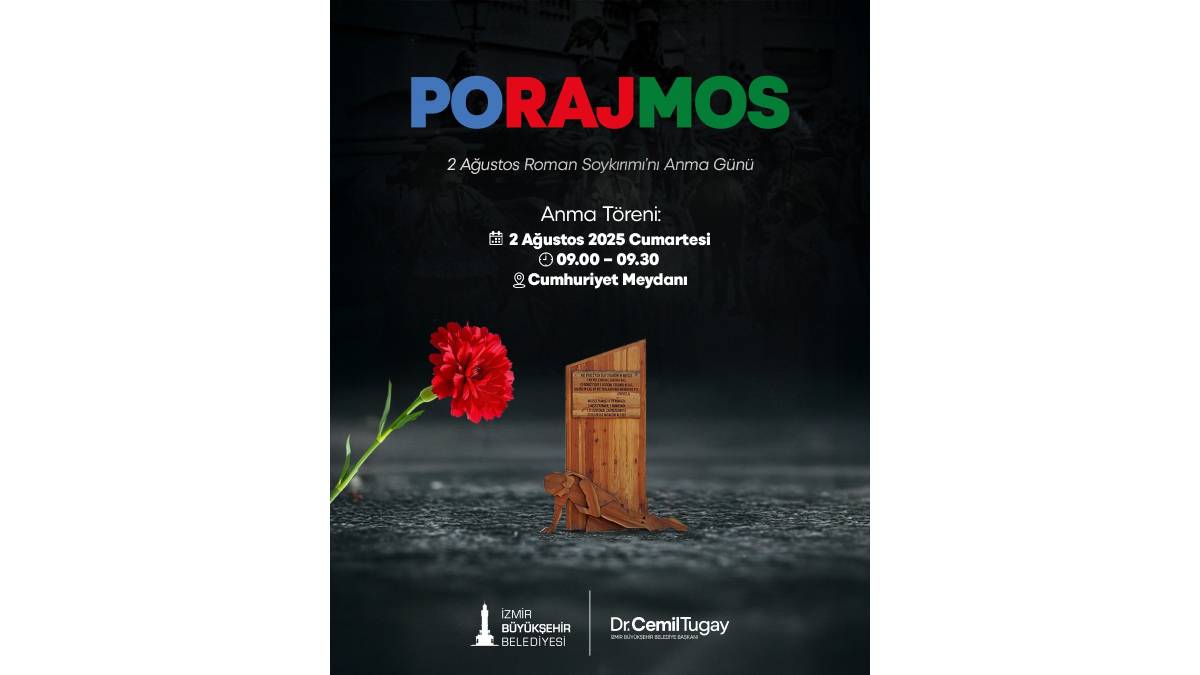 İzmir Büyükşehir Belediyesi Roman Soykırımı için anma etkinliği düzenliyor