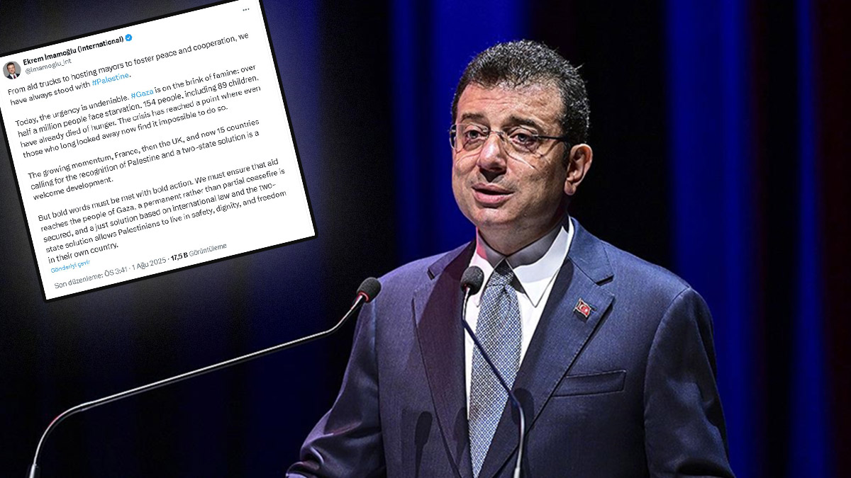 İmamoğlu'ndan Gazze için uluslararası çağrı: Cesur cümleler, cesur hamleler gerektirir