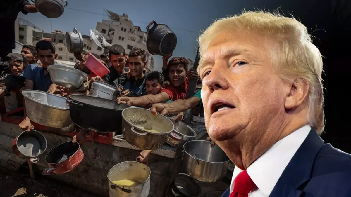 Trump: Gazze'de insanlara yardım etmek istiyoruz