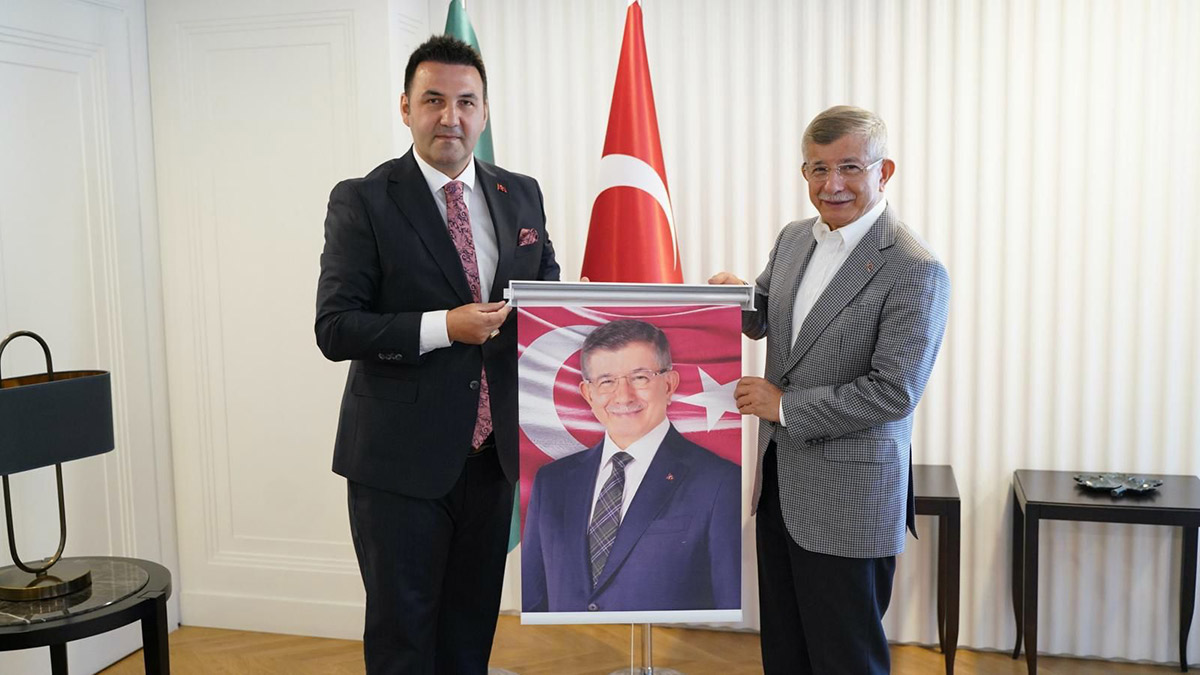 TÜMKON’dan Davutoğlu’na ziyaret: Yerelden küresele kalkınma hamlesi