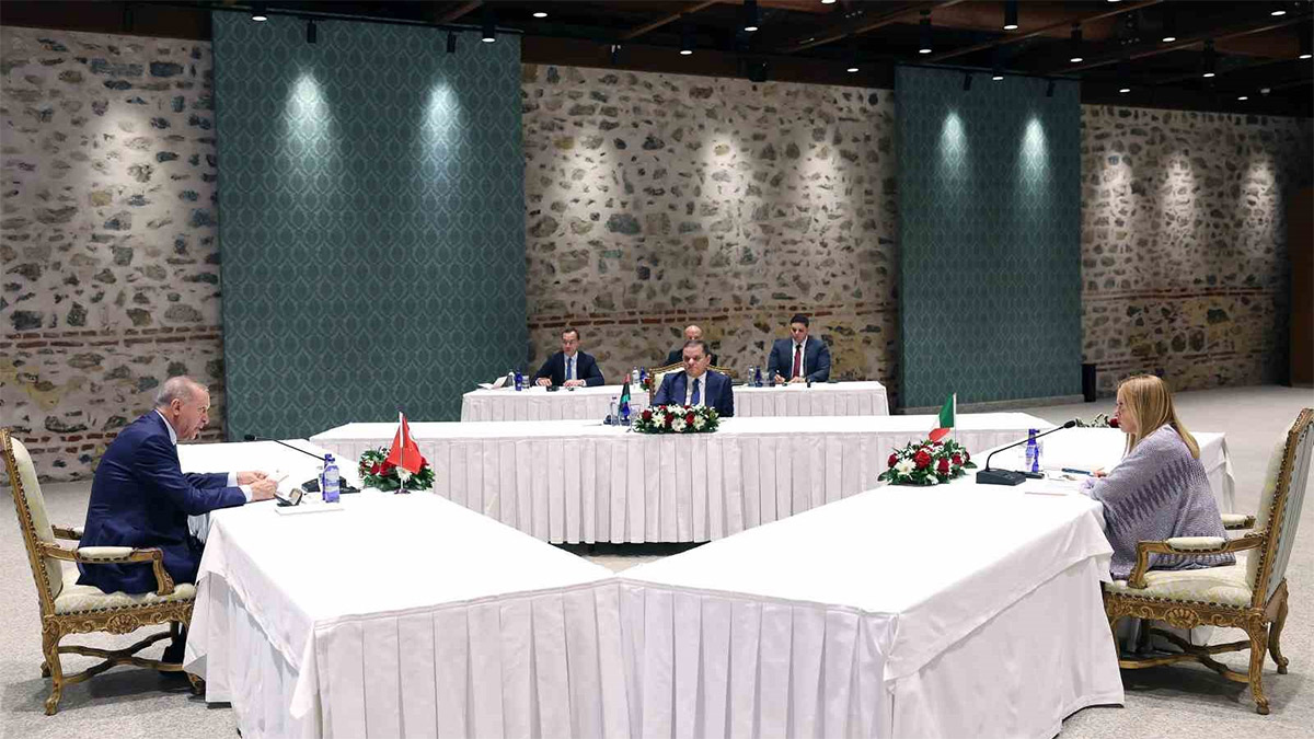 İstanbul'da üçlü zirve! Türkiye-İtalya-Libya'dan ortak göç ve güvenlik vurgusu