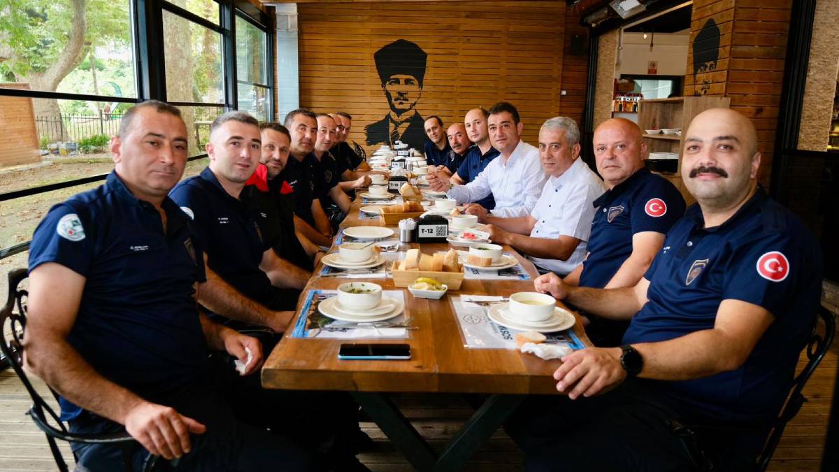 Başkan Köse, Karabük’ten dönen itfaiye personelleri ile yemekte buluştu