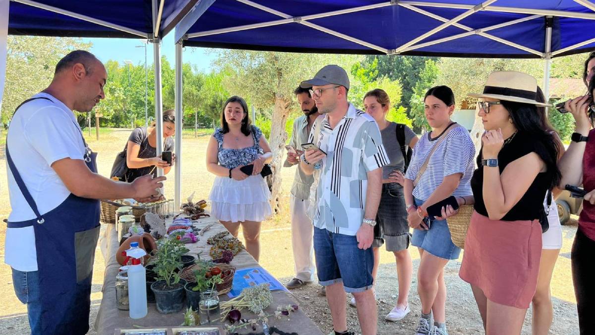 Miniklere doğadan sofraya tarım eğitimi