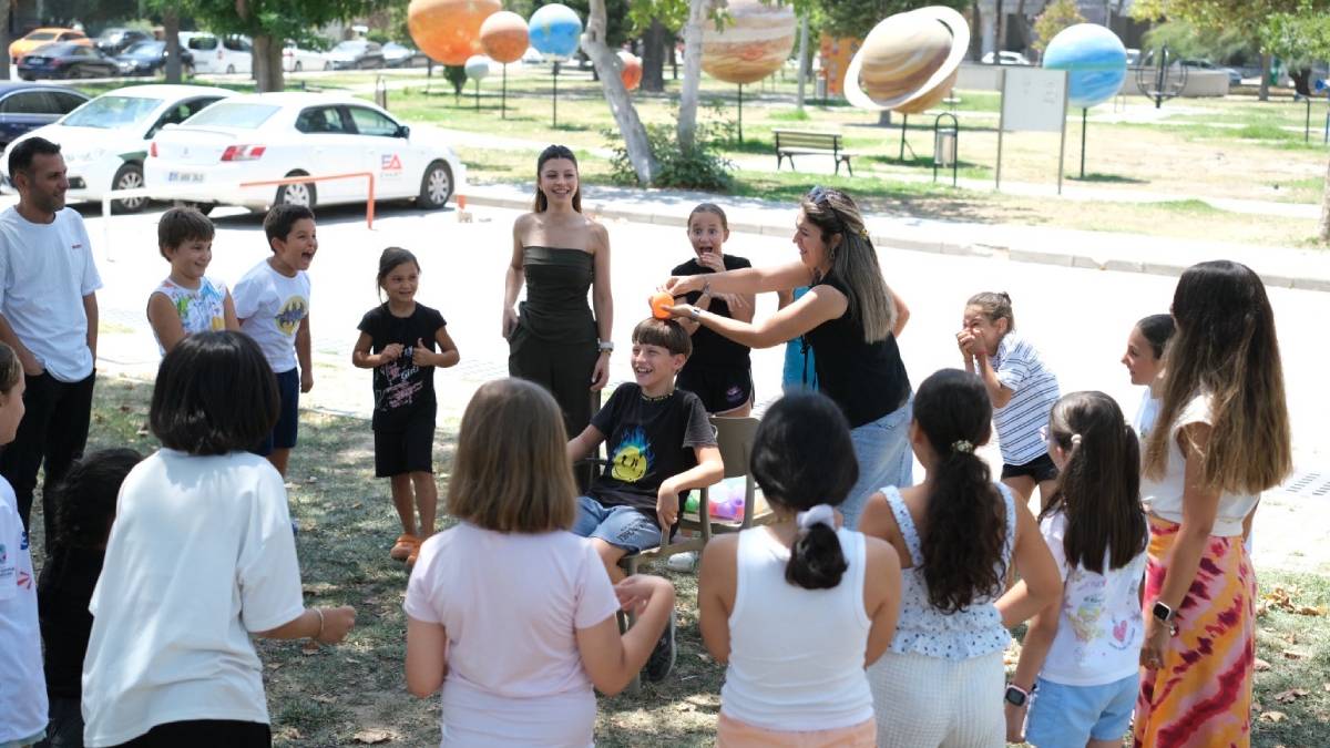 Bayraklılı çocuklar "Yaz Okulunu" çok sevdi