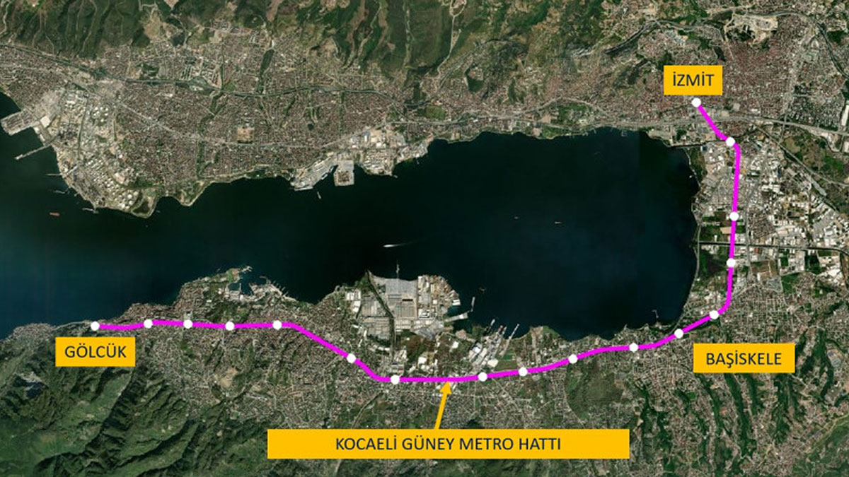 Kocaeli trafiği nefes alacak: Güney Hafif Raylı Sistem Hattı geliyor! 21 kilometrelik raylı sistem hattı için ihale başlıyor