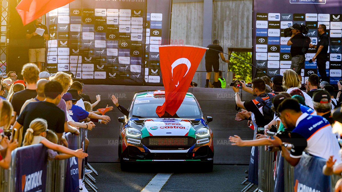 Ali Türkkan Finlandiya'da 3. oldu! Junior WRC şampiyonluk yarışı kızıştı