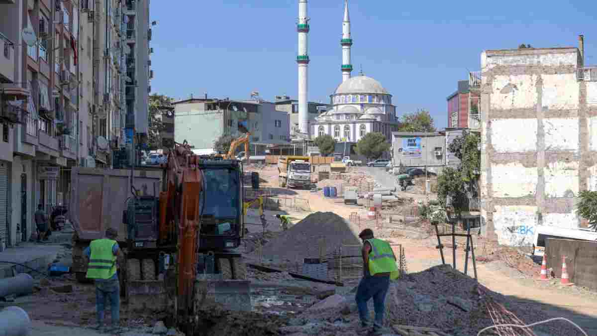 Dostluk Bulvarı bağlantı yolunda zorlu etap geride kaldı