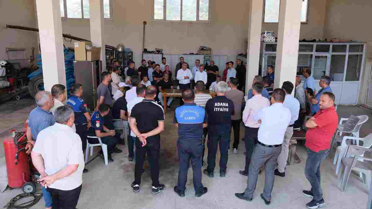 Güngör Geçer, Tufanbeyli’de bir dizi inceleme ve ziyarette bulundu