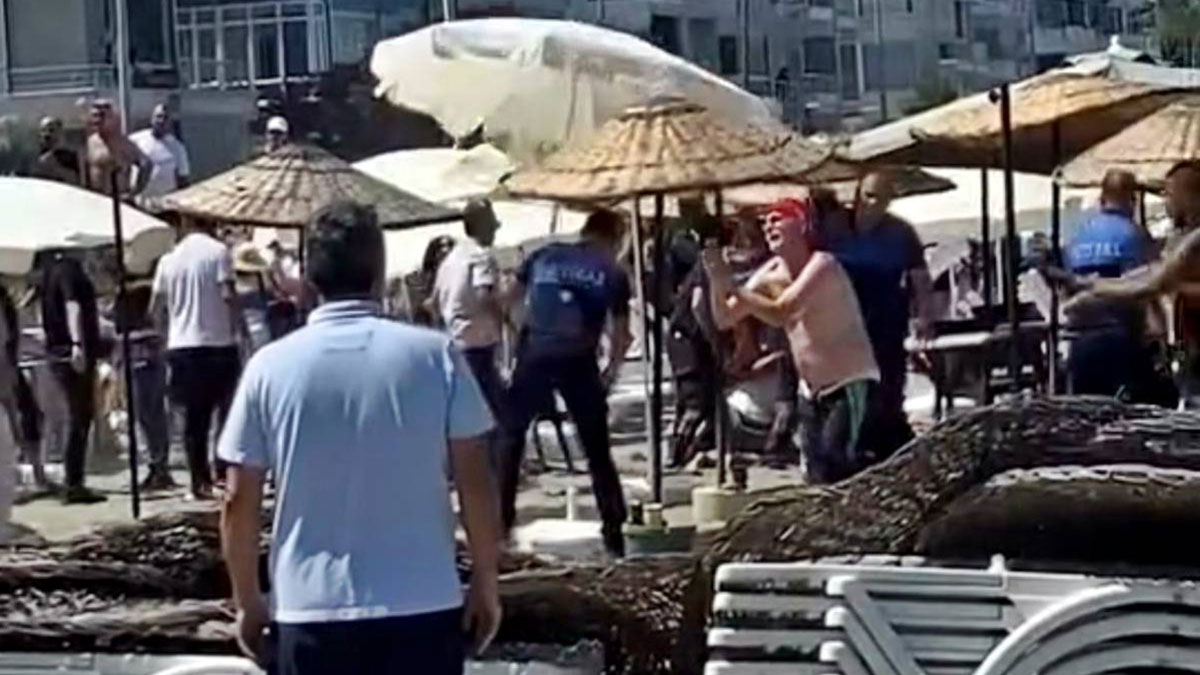 Plajda rezalet: Halkın hakkını gasp edenlere kim dur diyecek! Ücretsiz plajda ücretli şezlong kavgası