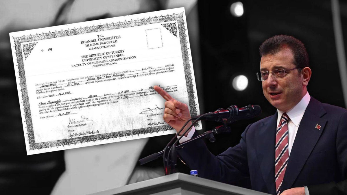 İmamoğlu’ndan sahte diploma tepkisi: Tek dertleri benim diplomam