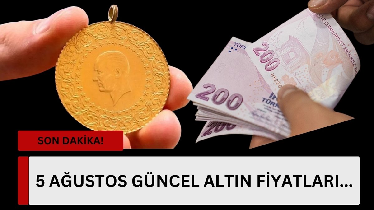 Altında grafik değişiyor! Yatırımcıların gözü altın fiyatlarında: Peki gram altın ne kadar? 5 Ağustos güncel altın fiyatları