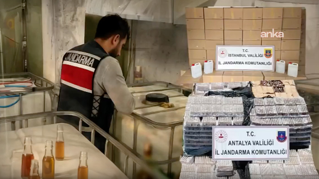 Sahte alkol operasyonlarında 121 şüpheli yakalandı