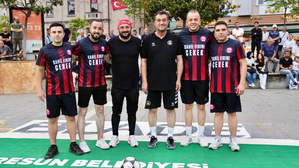 Giresun’da Ayak Tenisi Turnuvası başladı