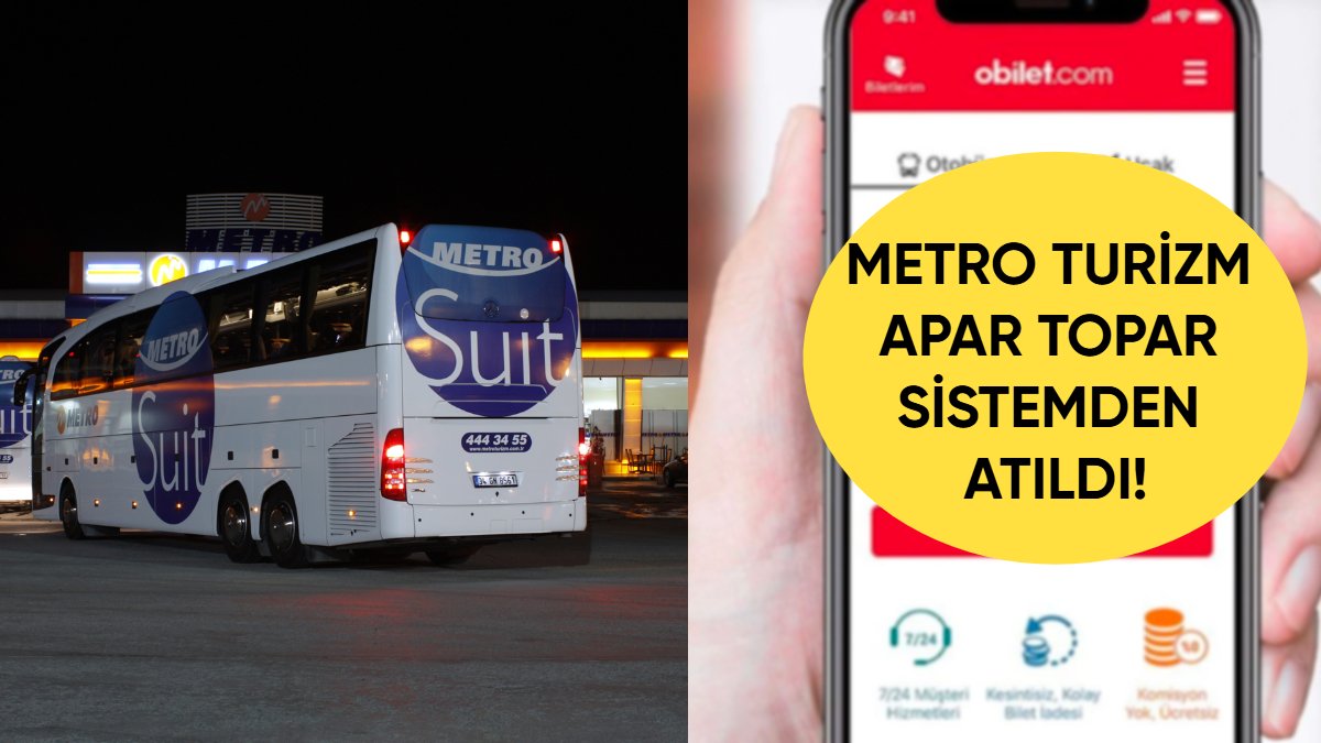 Online bilet platformunda tekelleşme alarmı: Metro Turizm sistemden atıldı! Sektör temsilcileri isyan etti