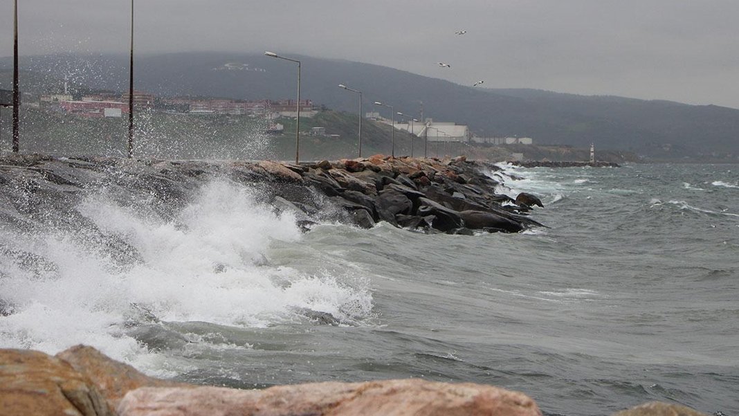 Marmara Denizi için fırtına uyarısı