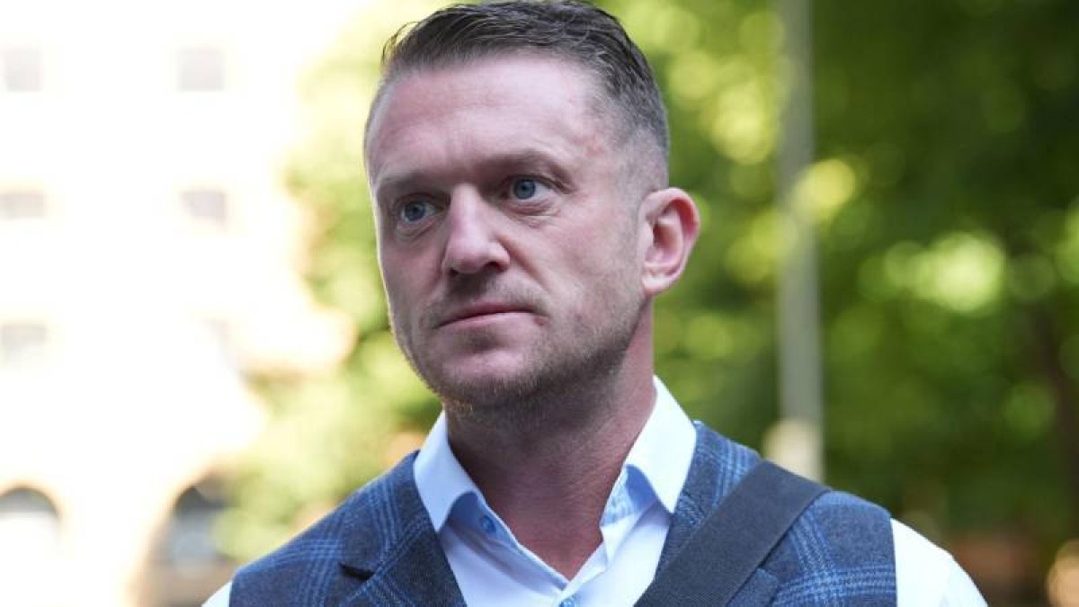 Britanya'da aşırı sağcı Tommy Robinson gözaltına alındı