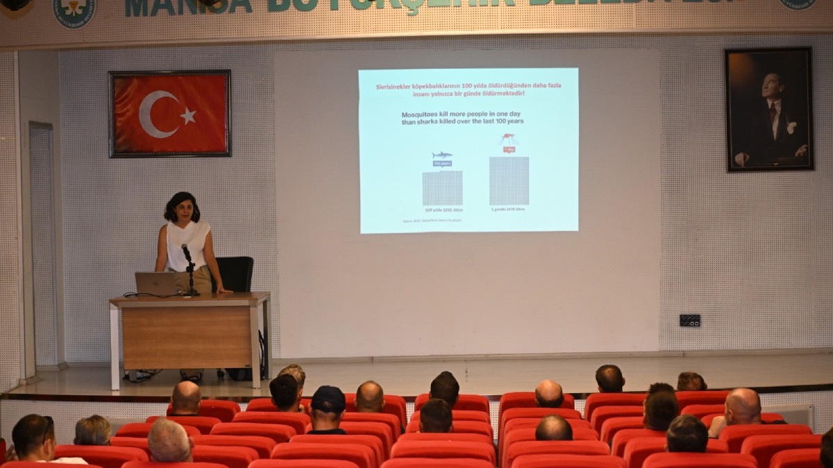 Manisa’da vektörlerle mücadeleye biyolojik eğitim desteği