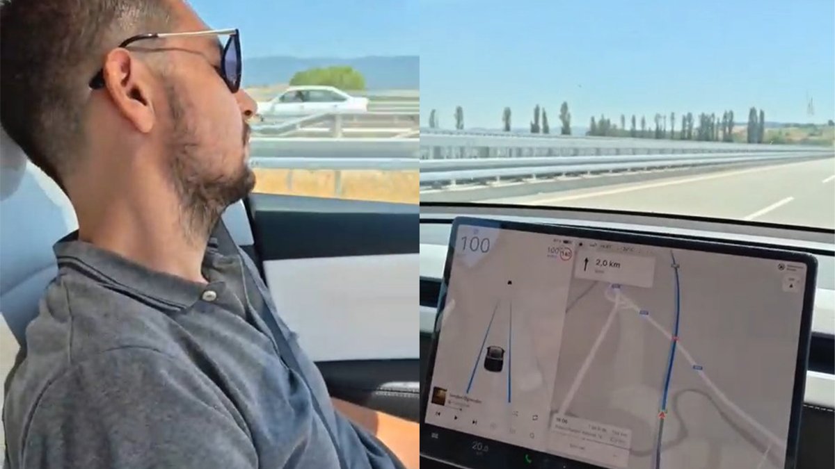 Tesla otopilottayken sürücü bayılırsa ne olur? Türkiye'de test edildi, sonuç şaşırttı!