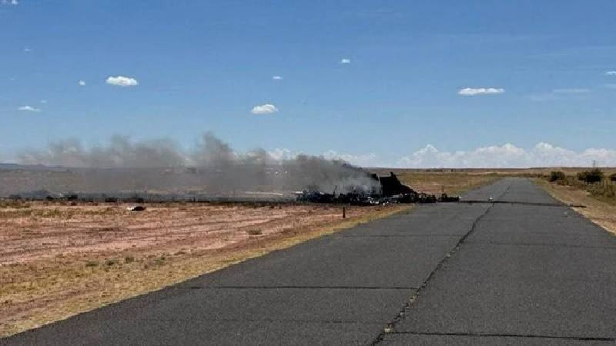 ABD'de hasta nakil uçağı düştü: 4 kişi hayatını kaybetti