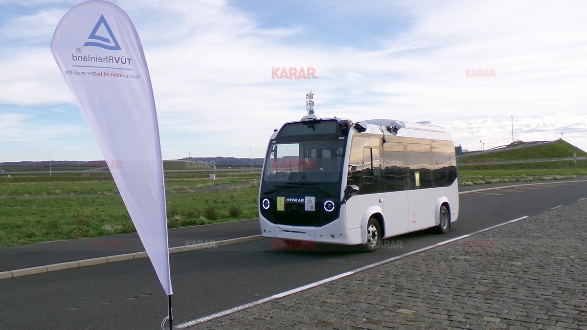 Otokar'dan tarihi başarı: Sürücüsüz e-Centro, TÜV testlerini geçen ilk Türk aracı!