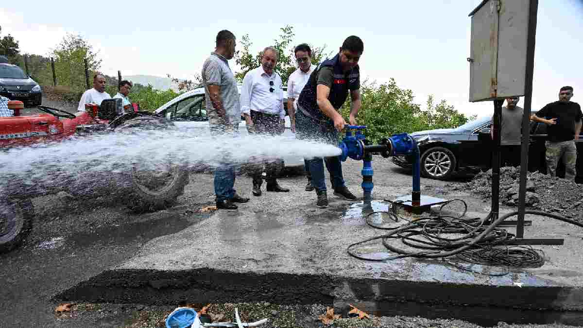 Bahçecik’te taşıma su çilesi bitti