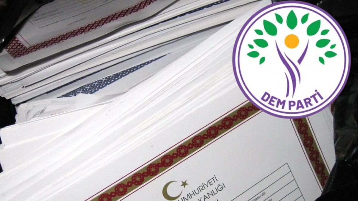 DEM Parti’den sahte diploma soruşturması için Meclis’e önerge