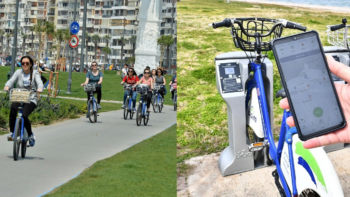 İzmir ulaşımında devrim niteliğinde adım! Şehre 1000 yeni bisiklet geliyor: Paylaşımlı bisiklet geri dönüyor