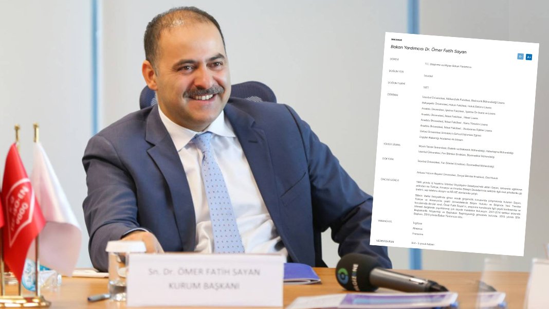 Bakan Yardımcısı Sayan’dan 'büyük fedakârlık': 4 diplomasını birden sildi