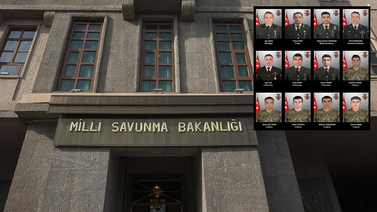 12 askerin şehit olmasıyla ilgili MSB'den açıklama: Mağarada ölçüme ihtiyaç olmadı