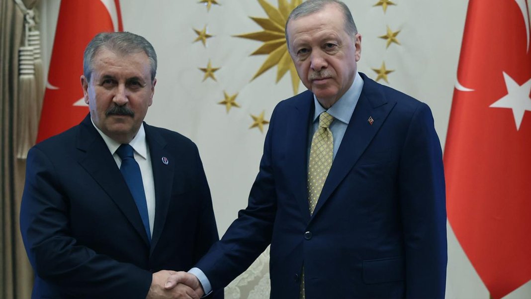 Erdoğan, Destici ile görüştü