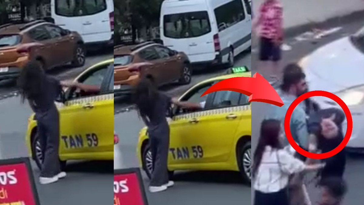 Esenyurt'ta dehşete düşüren olay: Tartıştığı genç kızı tek yumrukla bayılttı: Taksici olay yerinden hızla kaçtı
