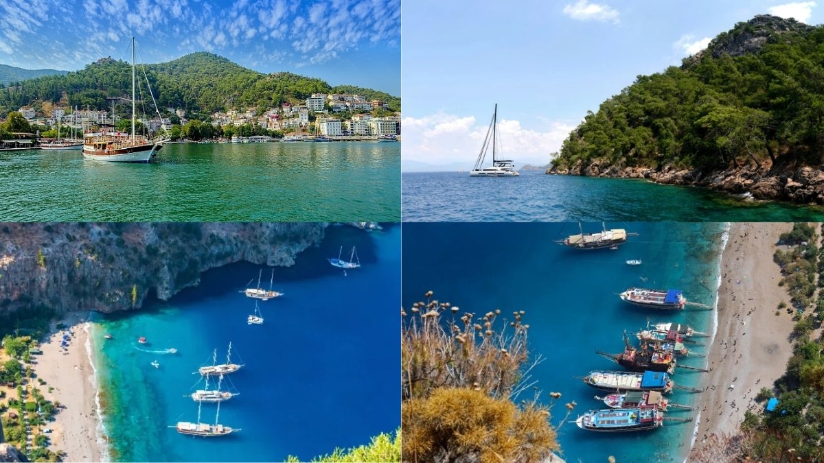 Maldivleri anımsatıyor ama burası Ege’nin incisi! Kelebekler Vadisi'nin saklı komşusu: Faralya Koyu görenleri büyülüyor!