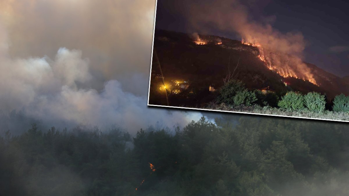 Karabük alevlere teslim: Bir köy boşaltıldı, müdahale sürüyor