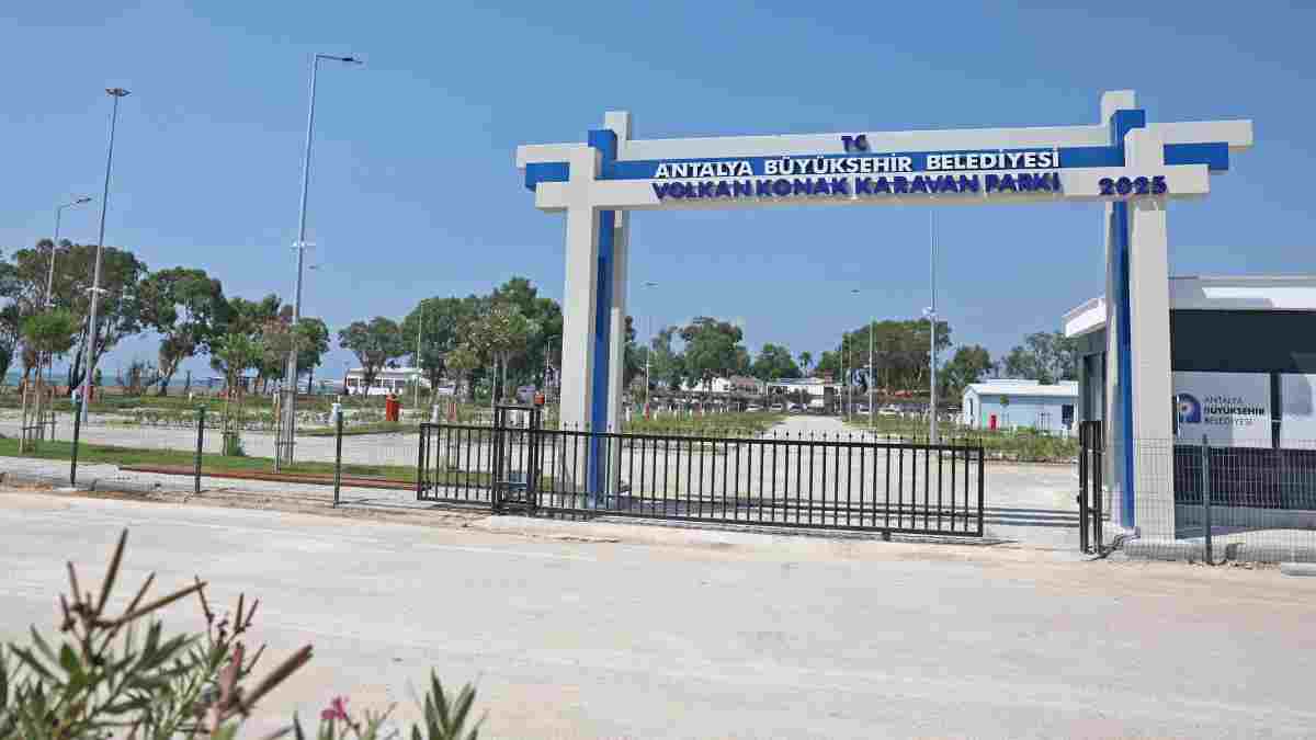 Karavan tutkunlarına müjde..! Antalya’ya yeni karavan park geliyor