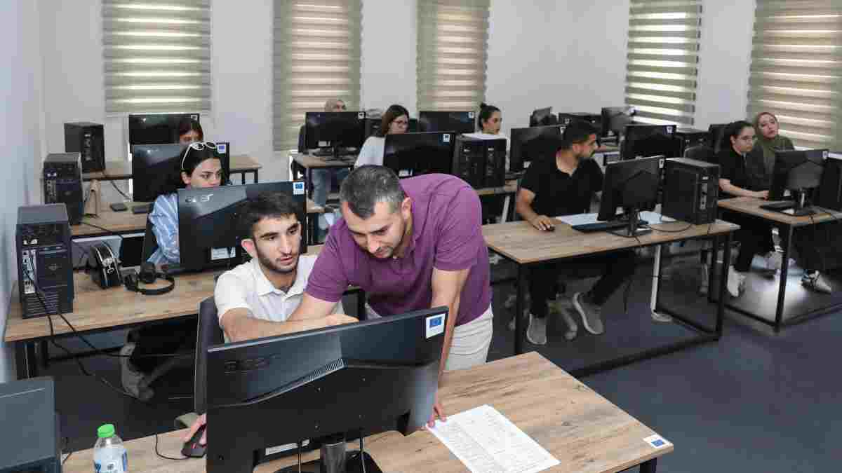 Büyükşehir’in mesleki yeterlilik kursları devam ediyor