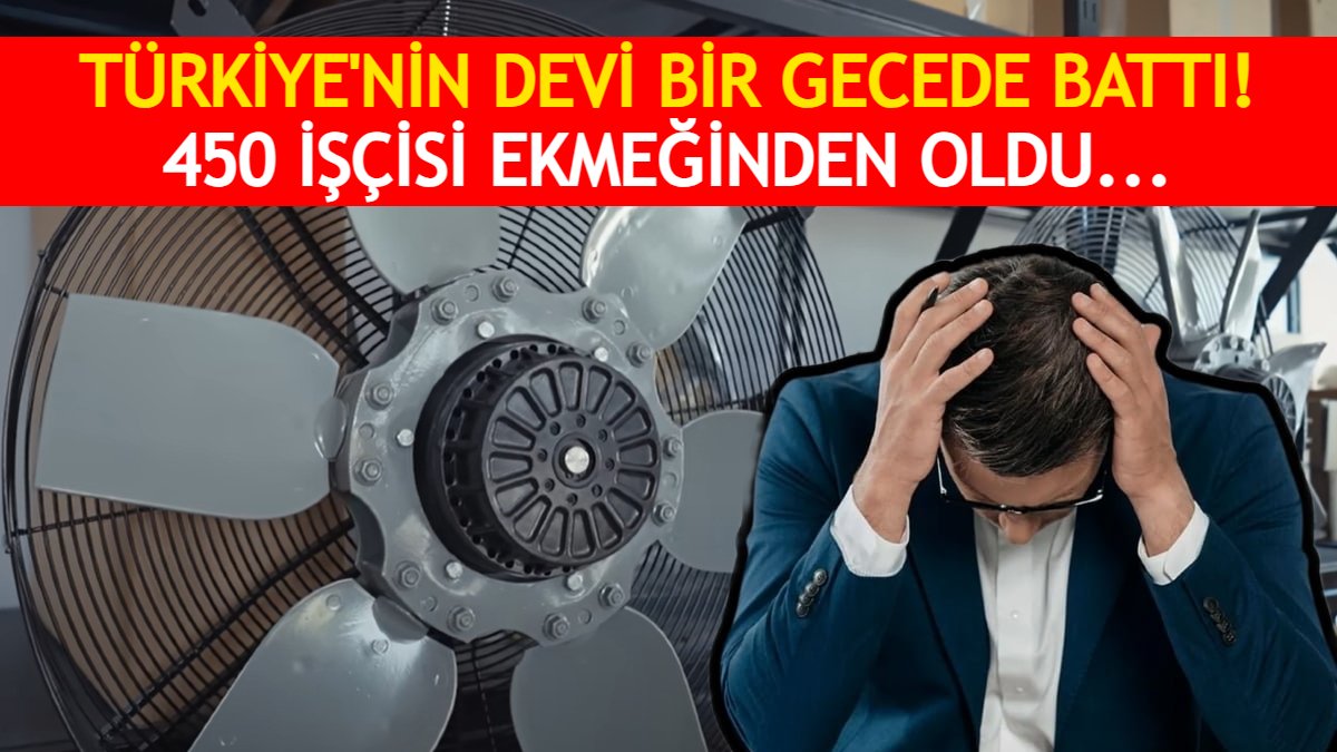 Türkiye'nin deviydi, bir gecede battı: Güvendiği dostundan yediği kazık sonrası 450 işçisi ekmeğinden oldu