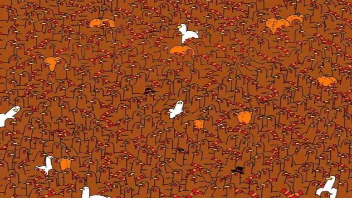 Saklı elmayı 5 saniyede bulabilir misiniz? Sadece yüksek IQ’lu kişiler bu testi geçebiliyor