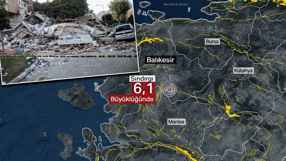 Balıkesir, Sındırgı depreminin bilançosu