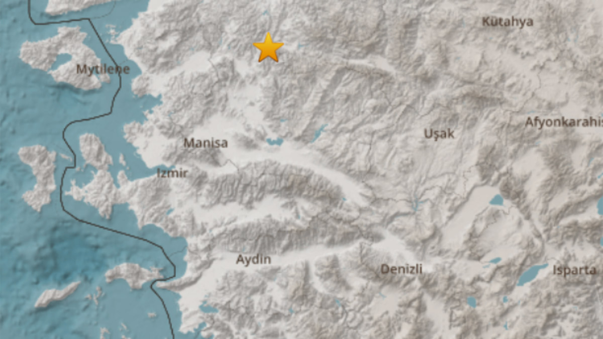 Manisa'da korkutan deprem | Son depremler