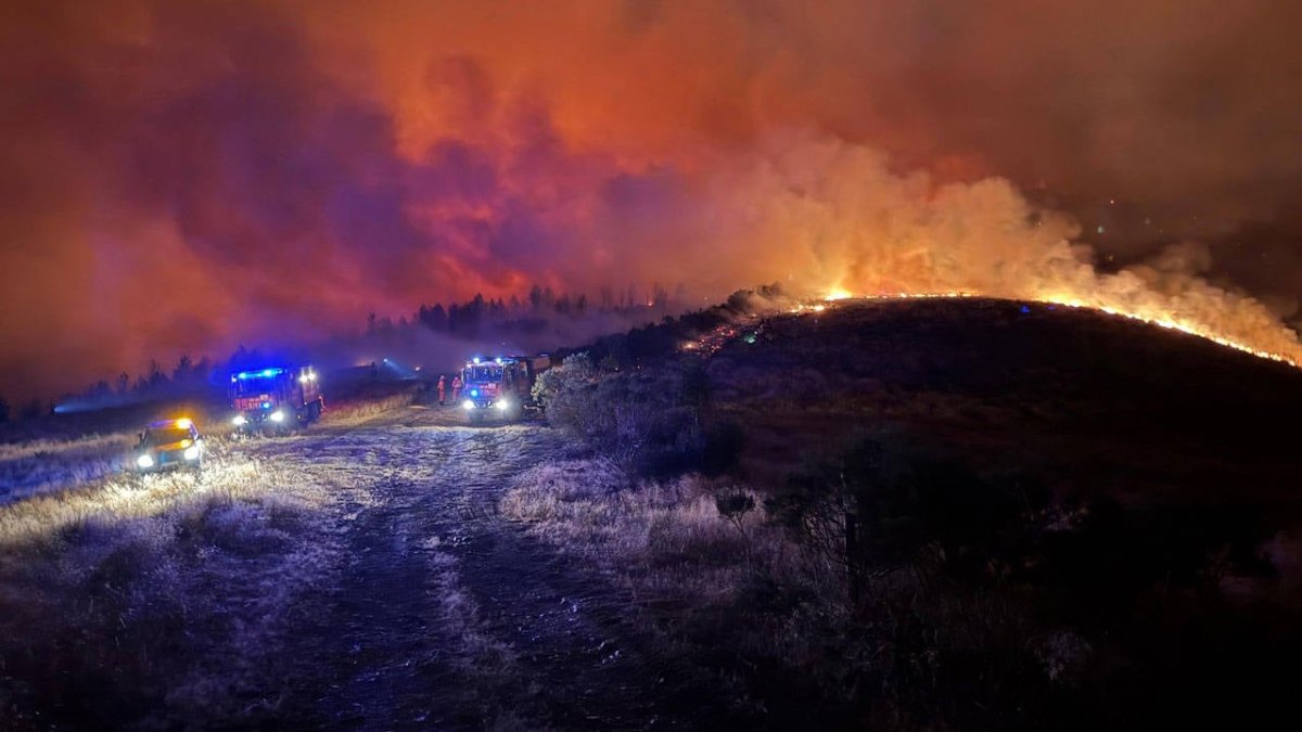 İspanya’da yangın: 1 ölü, 5 bin tahliye