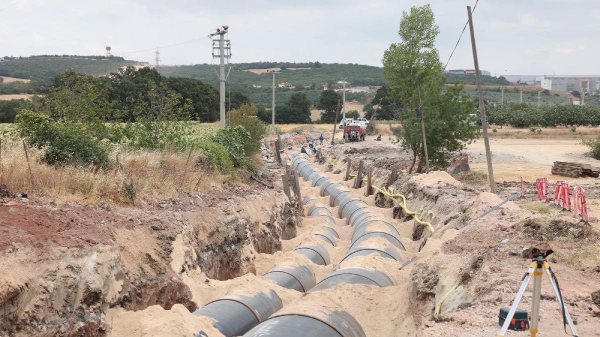 Çınarcık Barajı suyu 1 Eylül’de Bursa’ya ulaştırılacak