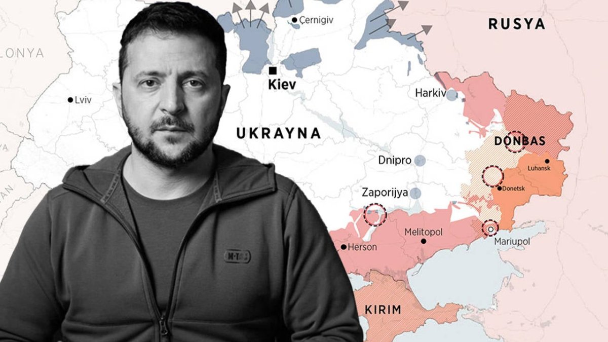 Zelenskiy: Donbas'tan ayrılmayacağız