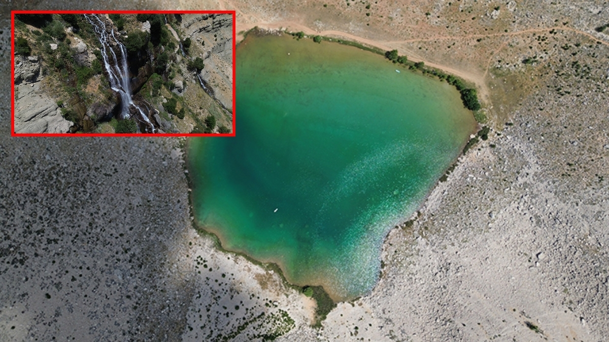 Gizli cennet keşfedildi! Antalya’nın kavurucu sıcaklarında buz gibi kaçış noktası: Uçarsu Şelalesi