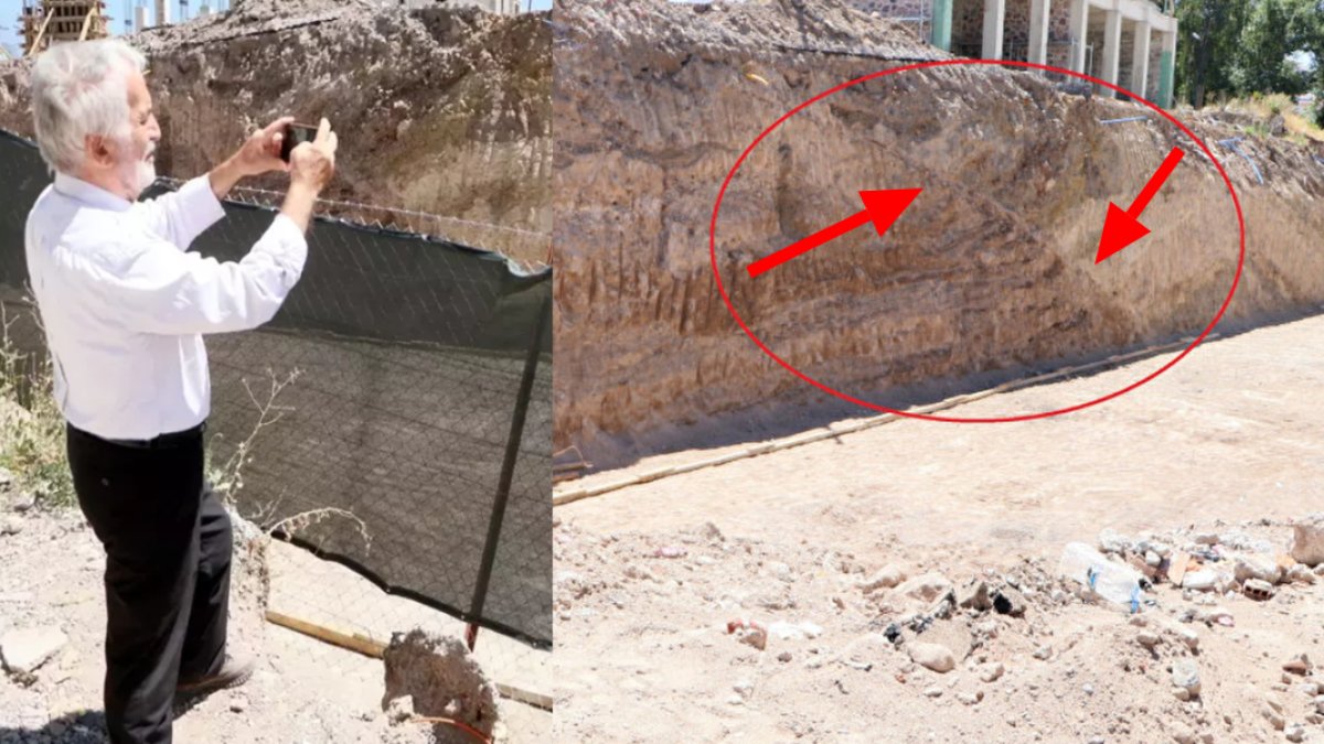 Erzurum'daki kentsel dönüşüm kazılarında şaşırtıcı keşif: 1700 yıllık fay hatları ortaya çıktı