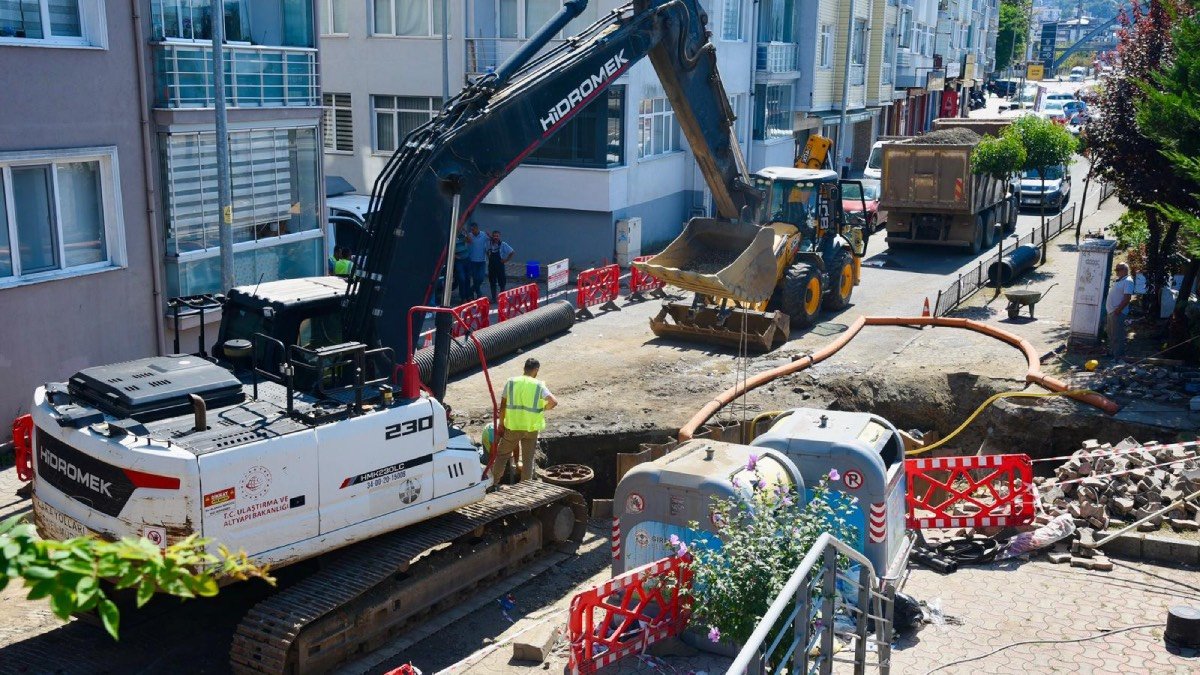 Giresun’un altyapısında yeni dönem: Atık su projesi sürüyor