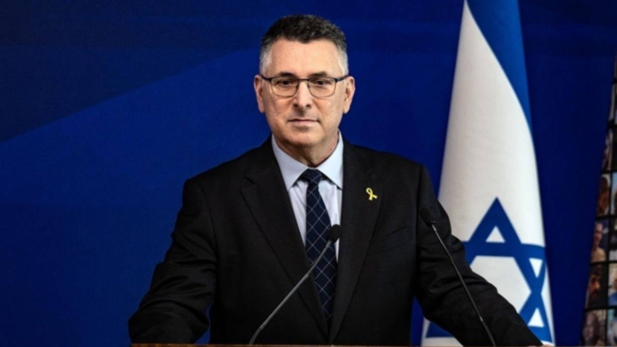 İsrail Dışişleri Bakanı Saar’dan iki devletli çözüm için sert açıklama