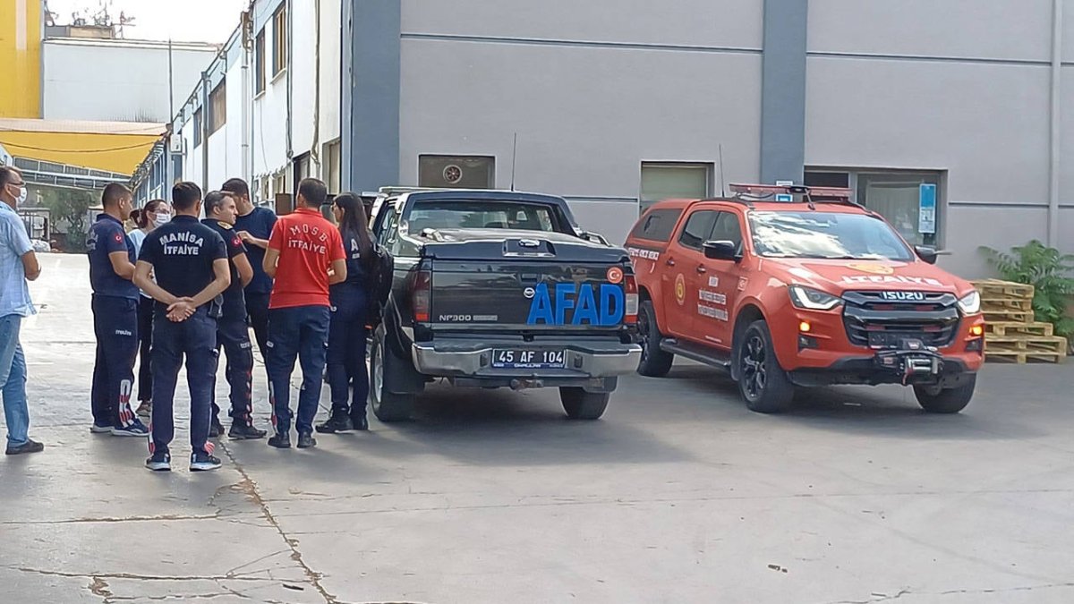 Manisa’da fabrikada kimyasal zehirlenme: 3 işçi hastaneye kaldırıldı