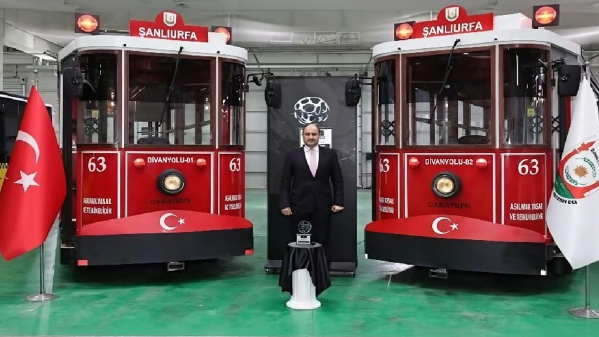 Taksim'den sonra Şanlıurfa'da! Nostaljik tramvaylar, kentin yeni sembolü olacak