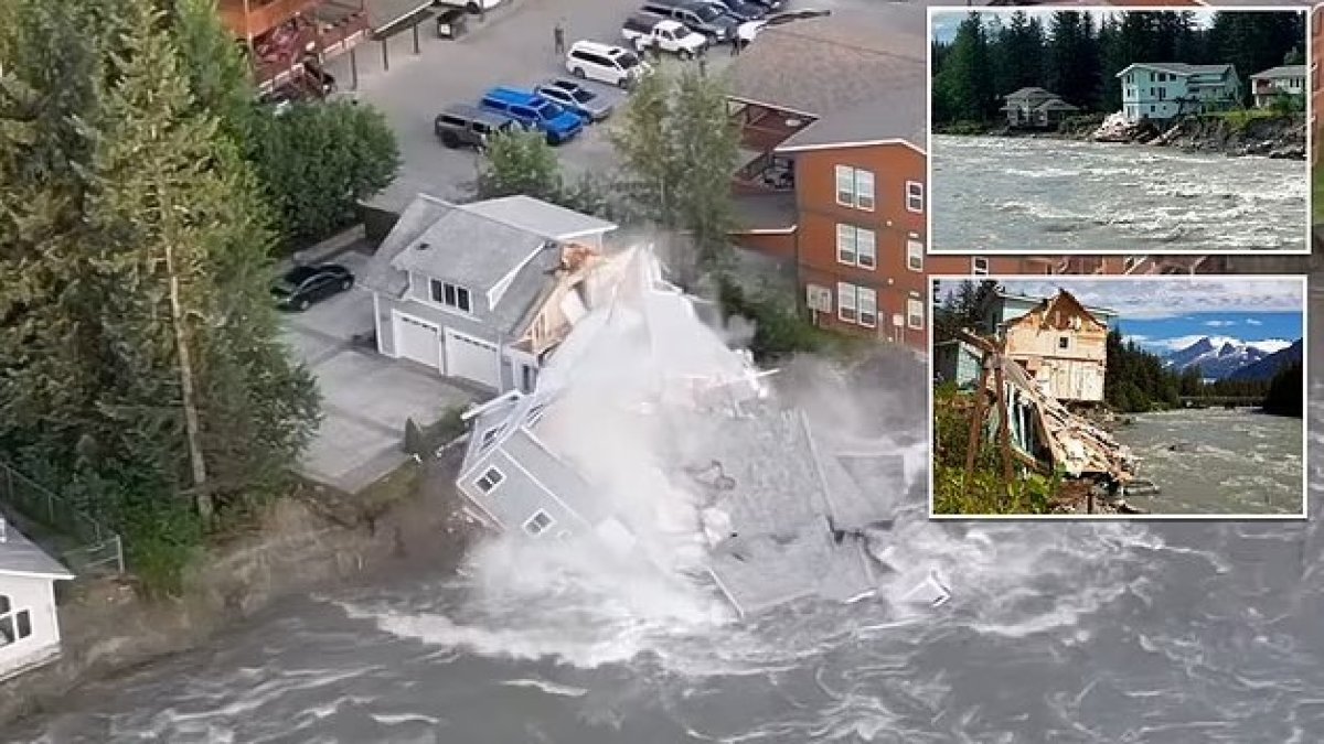 Alaska’da buzul taşması sel riskini oluşturdu: Tahliye çağrısı yapıldı
